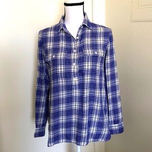 Madewell Plaid Blouse